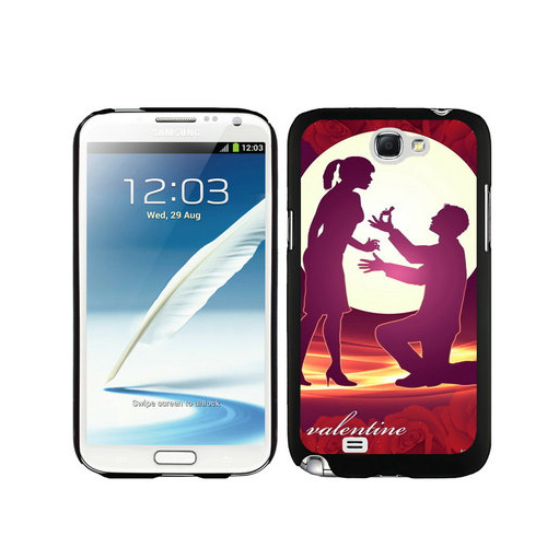 Valentine Marry Me Samsung Galaxy Note 2 Cases DQG